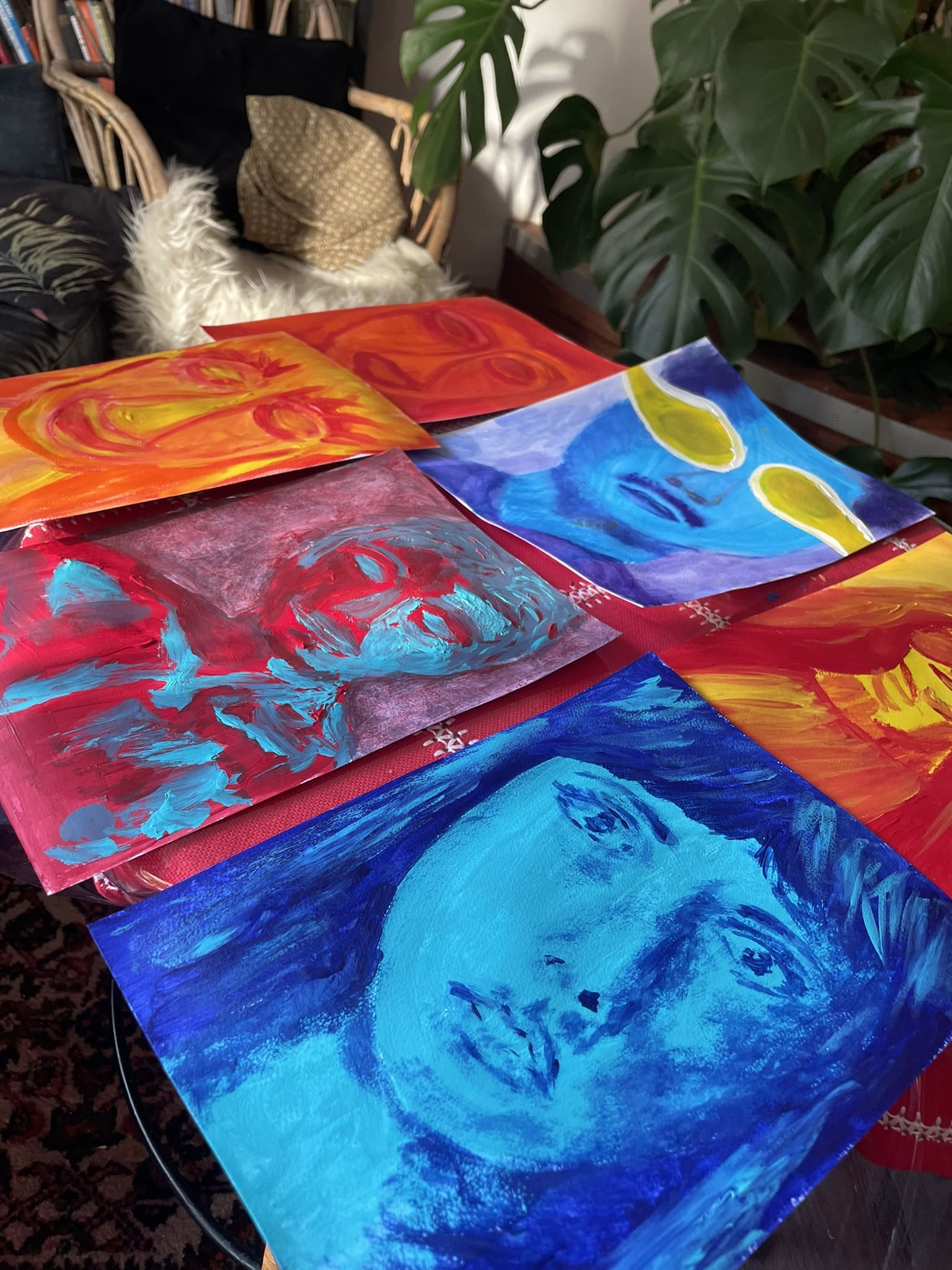 Acrylmalerei: Porträt & Gesicht – Bild 4