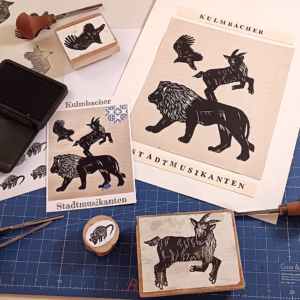 Stempel: Schnitzen & Drucken - Weihnachtsmotive