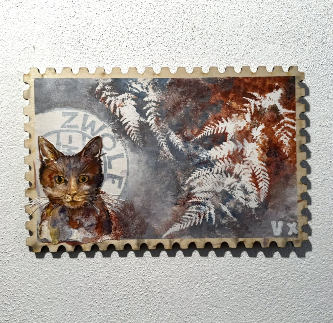 Original: Briefmarke "Das Katerchen" – Bild 4