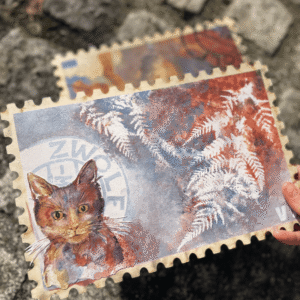 Original: Briefmarke "Das Katerchen"